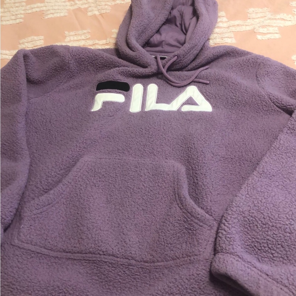 Fila Sherpa hoodie